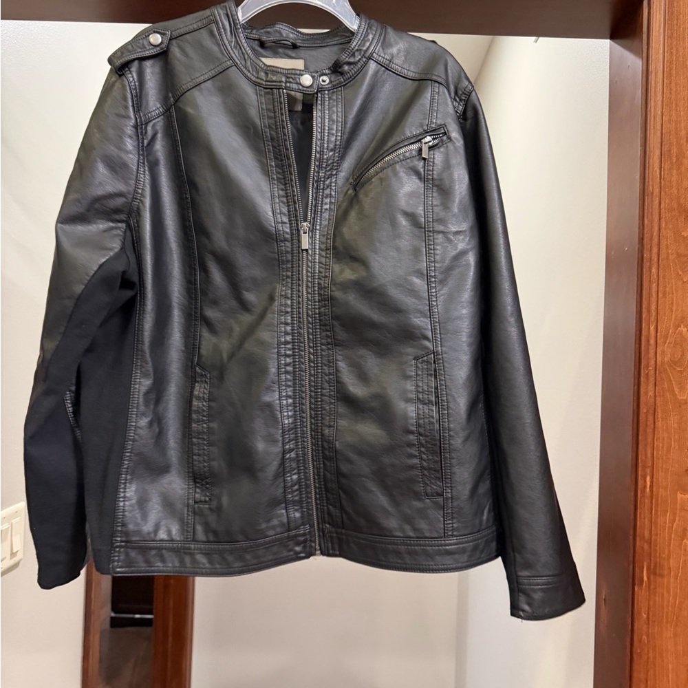 Maurices Black Leather Jacket